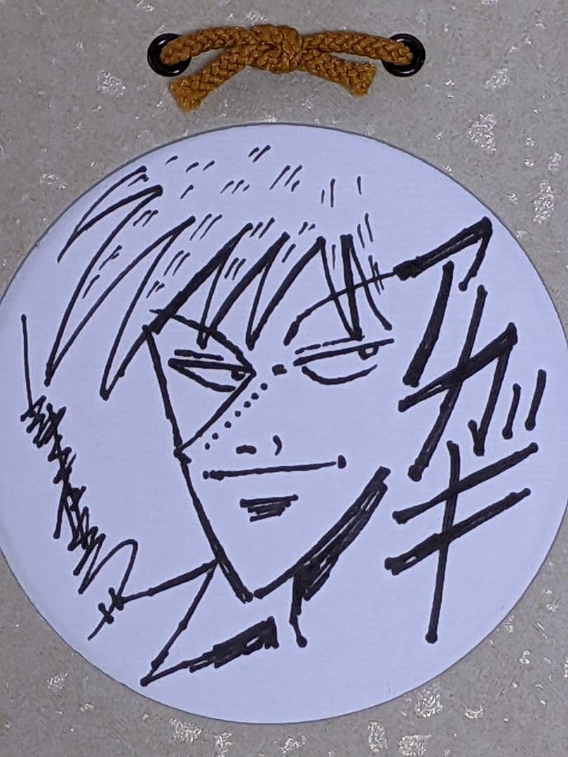 福本伸行 直筆ミニ色紙「 アカギ 」 福本伸行 直筆ミニ色紙「 アカギ 」 - メルカリ