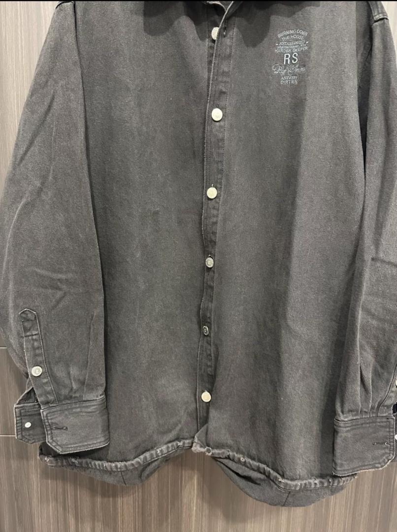 ラフシモンズ / 19/20AW BIG FIT DENIM SHIRT
