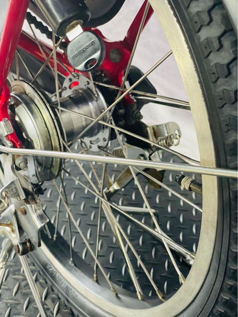 0458 ブリヂストン3人乗り子供乗せ電動自転車.20インチ 画像9