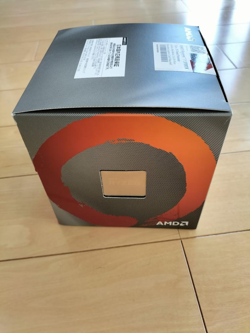 AMD Ryzen 7 3700X CPU 　純正RGBクーラー（未使用）