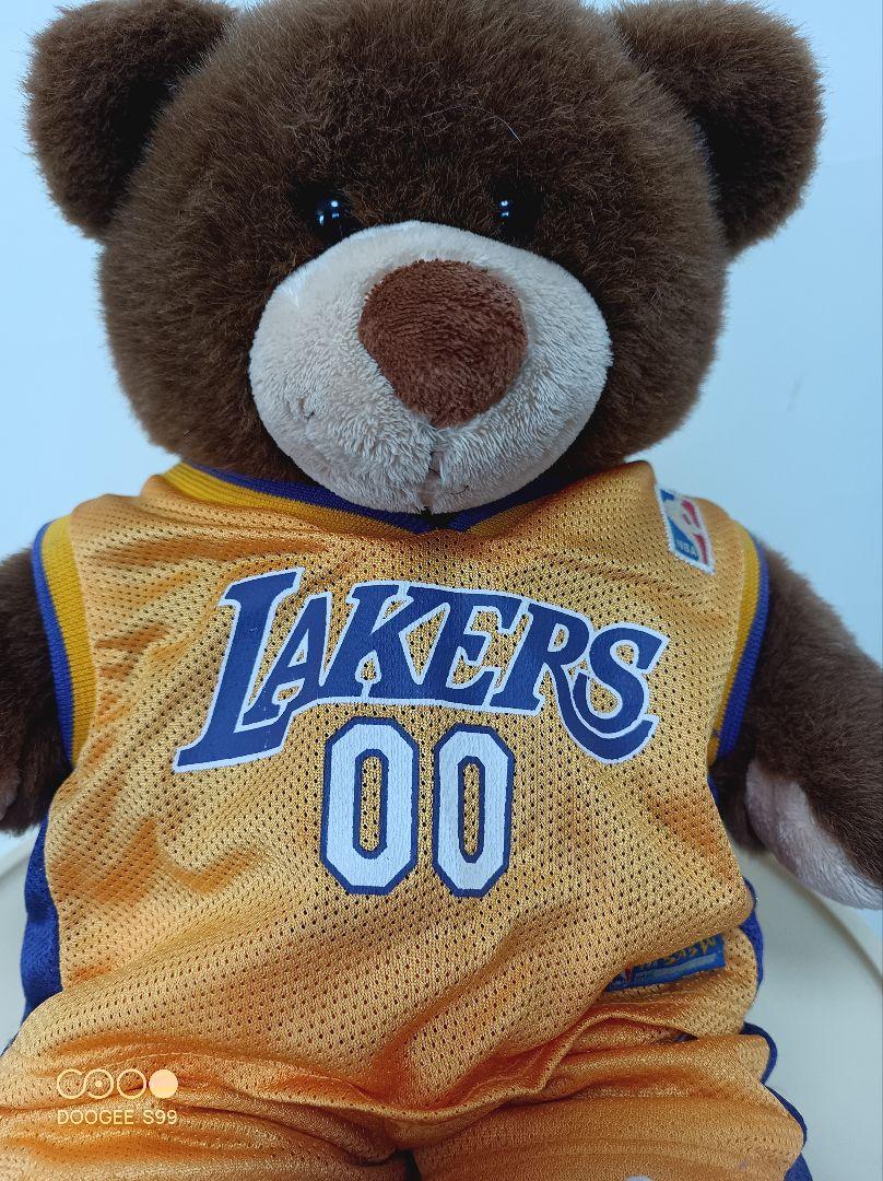 Amazon.co.jp: NBA Los Angeles LAKERS BEAR 400% Bear Bricks