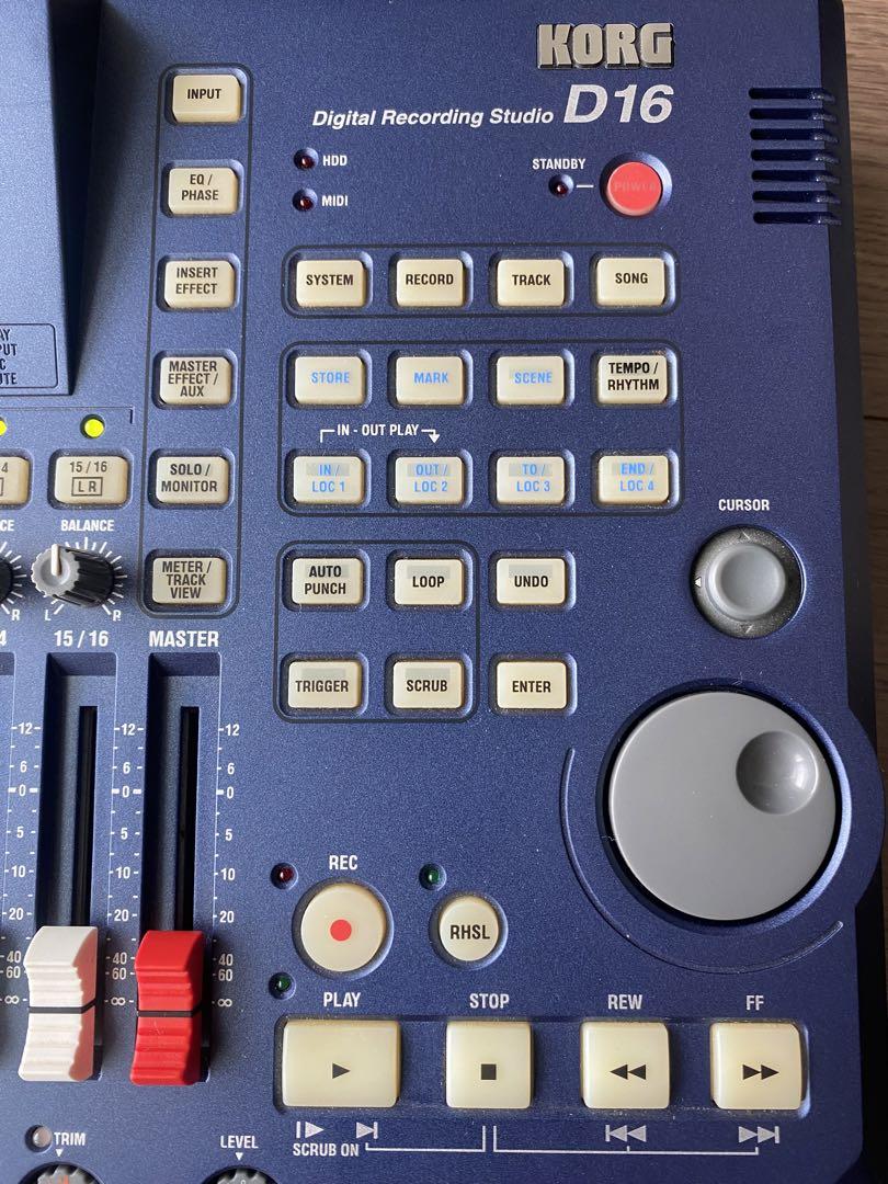 KORG D16 マルチトラックレコーダー V3.12