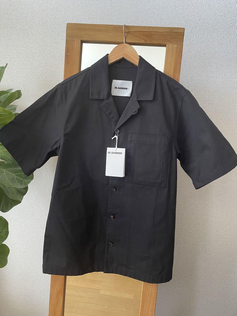JIL SANDER 半袖 オープンカラーシャツ
