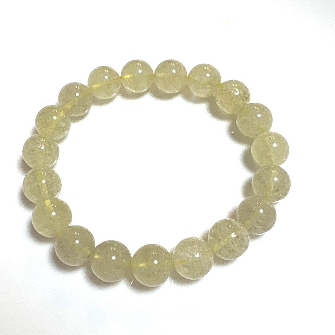 破格値♡天然　リビアングラス隕石　ブレスレット　10mm