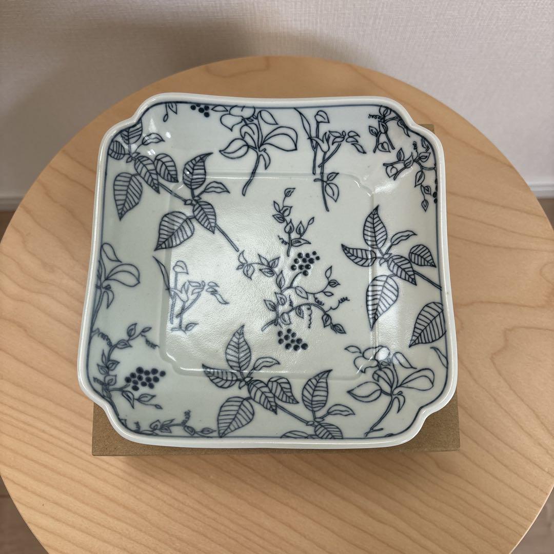 【美品】木瓜角皿 Lehti 正角 02 artek アルテック 2枚セット 木瓜角皿 Lehti 正角 02 3枚セット artek