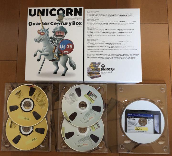 ユニコーン Box 25周年限定版CD+DVD 未開封