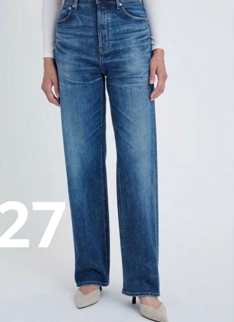 YANUK ヤヌーク LEA premium2 ボーイズストレートデニム 27XL LL YANUK