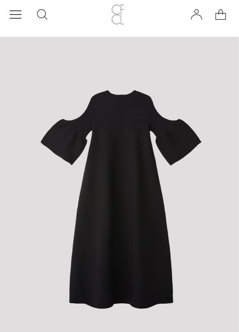 極美品CFCL POTTERY KAFTAN 3 黒　サイズ3