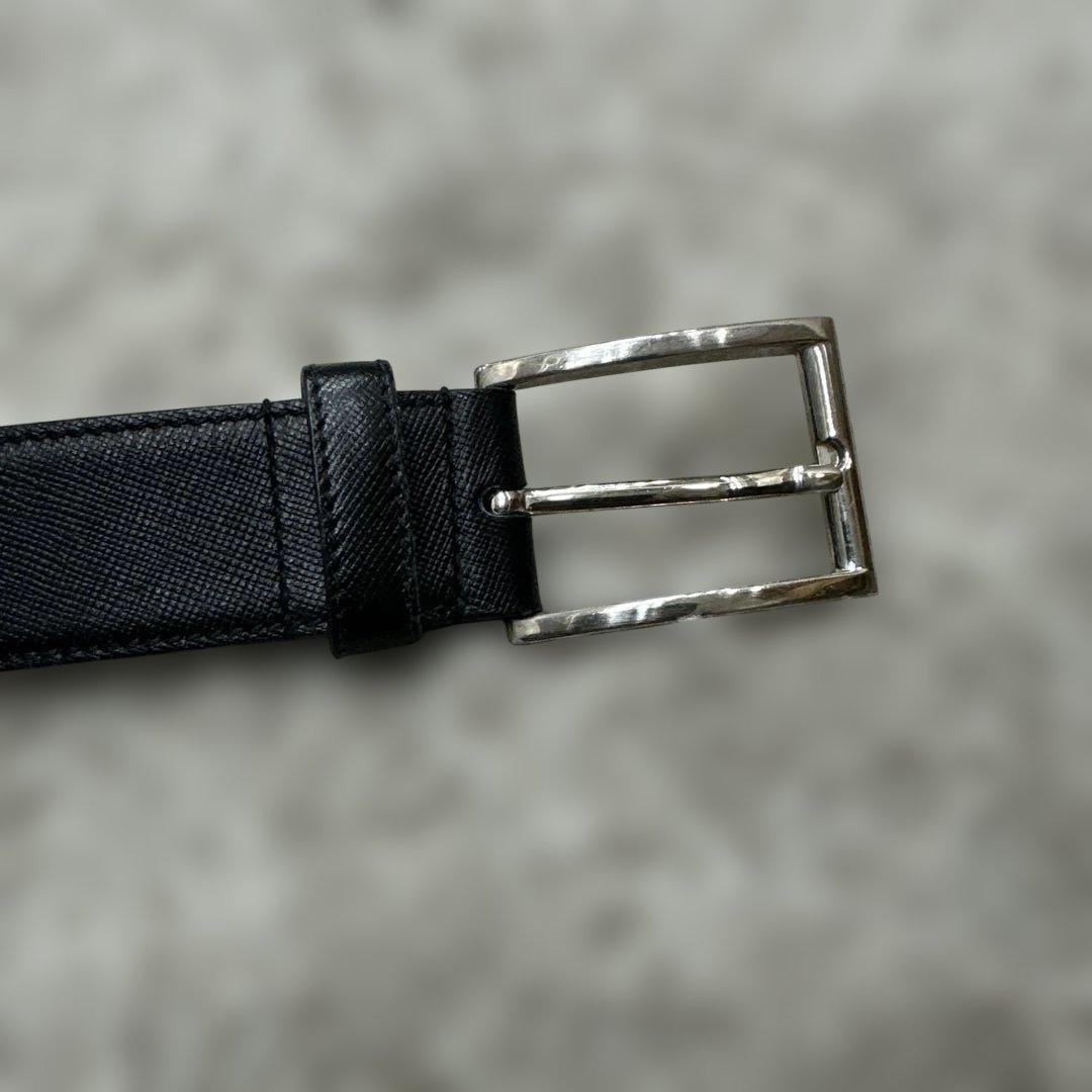 PRADA ブラック ベルト 28 1932