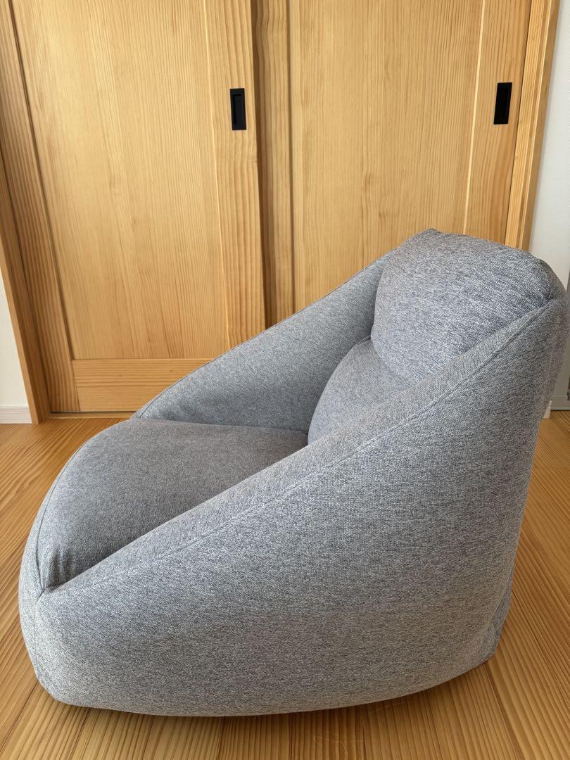 無印良品 空気でてきたソファ グレー