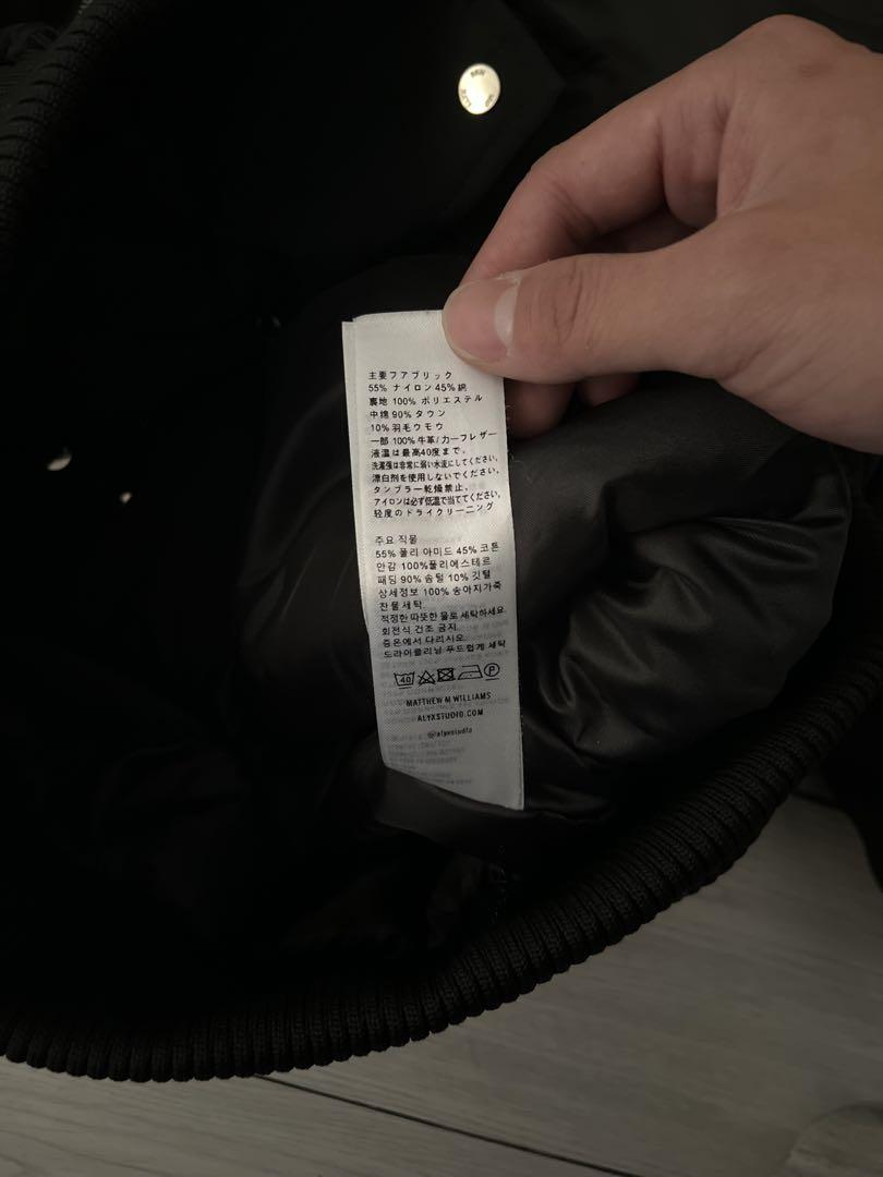1017 ALYX 9SM ボンバージャケット　s