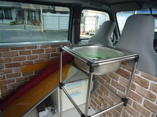 移動販売車 キッチンカー 20年 サンバー オートマ 車検2年 フル装備 ナビ 画像10
