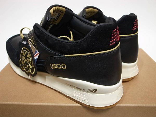 フットパトロール別注UK製M1500FPK新品28cmオールレザー限定 黒x金