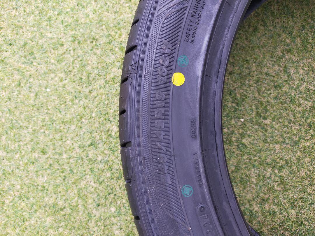 Ken39　Goodyear 245/45 R19　2本セット　新品未使用