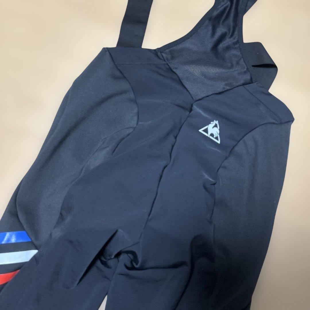 ブラックビブタイツXL LL