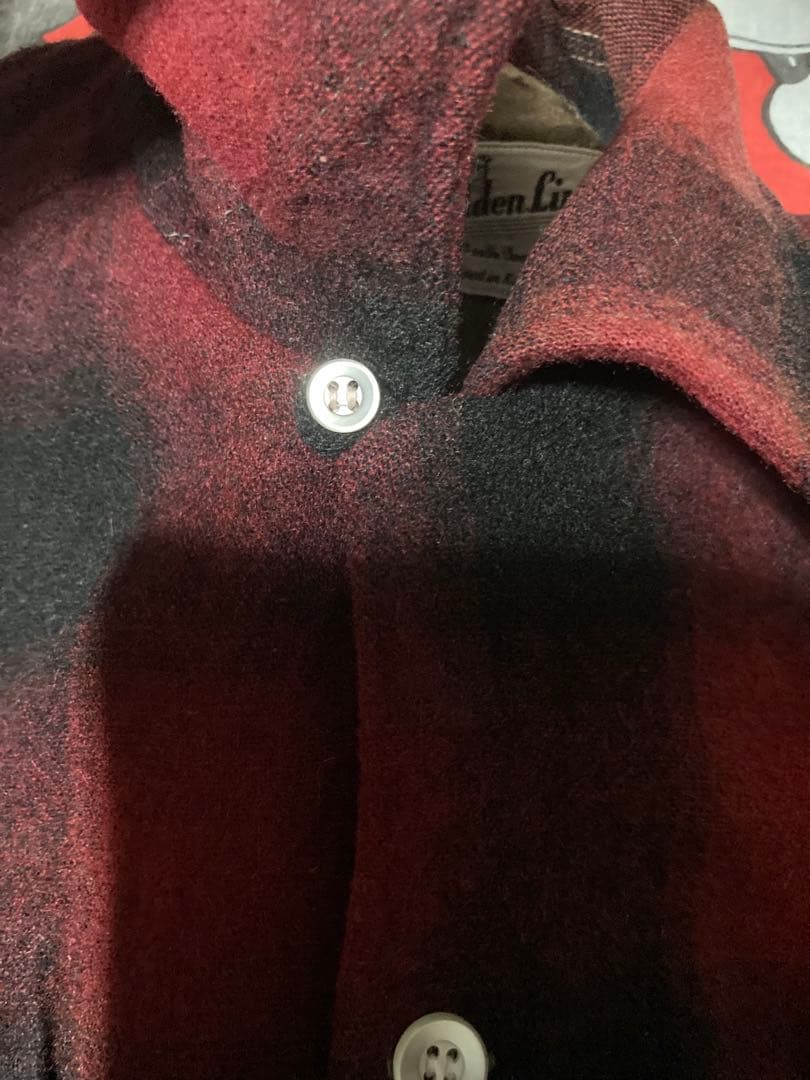 Golden Line ウールシャツ ペンドルトン ナンバーナイン ビンテージ Golden Line ウールシャツ ペンドルトン ナンバーナイン ビンテージ