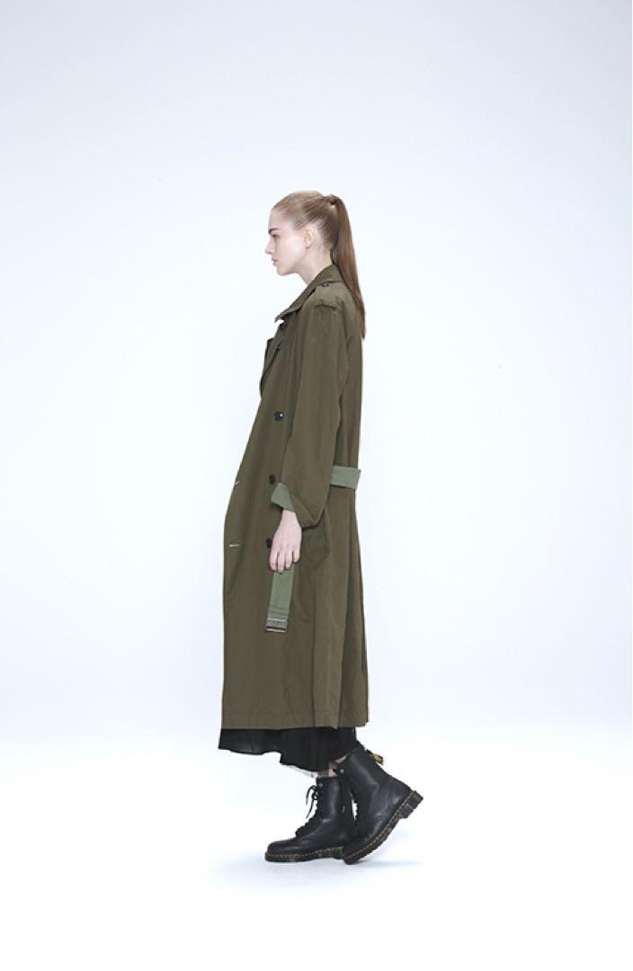 Nylon Twill Trench Coat(XS BLACK): YOHJI YAMAMOTO｜WILDSIDE