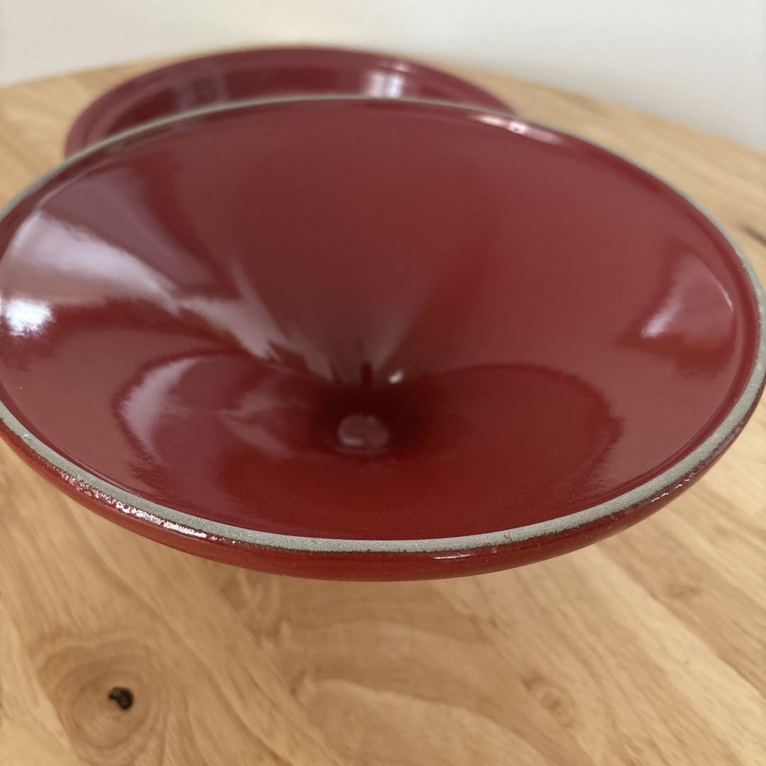 【新品・未使用】Emile Henry エミールアンリ タジン鍋 赤 レッド M