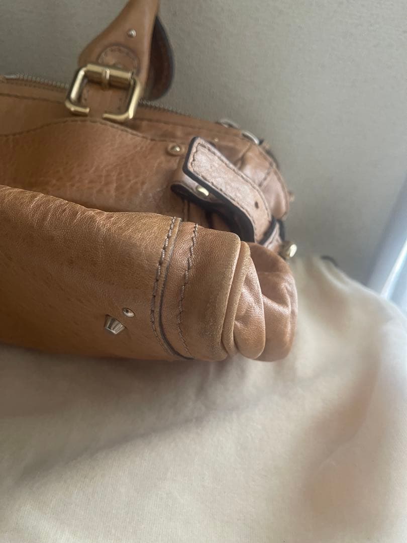 Chloé パディントン モデル 南京錠 レザーバッグ キャメル 廃盤Chloe GINKGOPHARMACY_COM