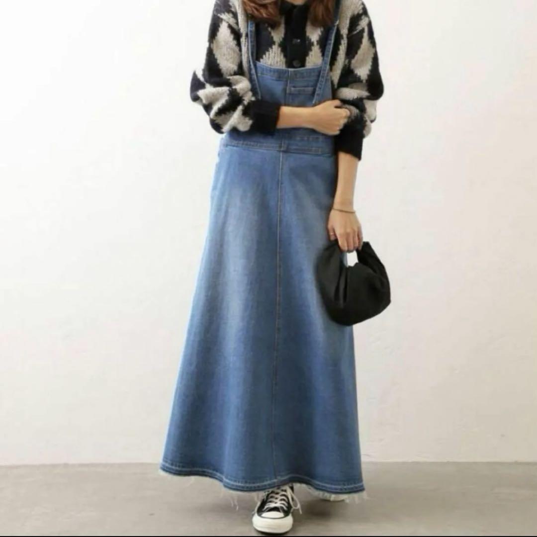 JOURNAL STANDARD relume デニムジャンパースカート JOURNAL STANDARD relume（ジャーナルスタンダード レリューム