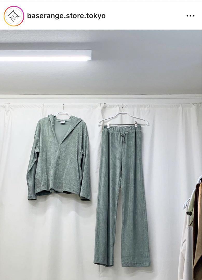 ベースレンジ　ORDU TERRY SWEATSHIRTS フーディ