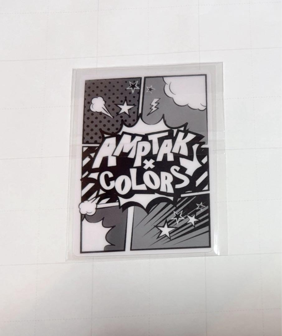 AMPTAK あっきぃ コレクションカード 専用ページ AMPTAKxCOLORS あっきぃ サイン入りカードの通販 by