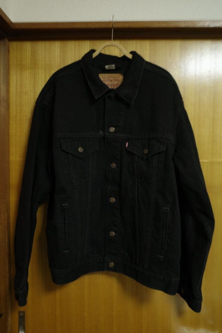 Levi's 70507 90s ブラックデニム　後染め　L メキシコ製