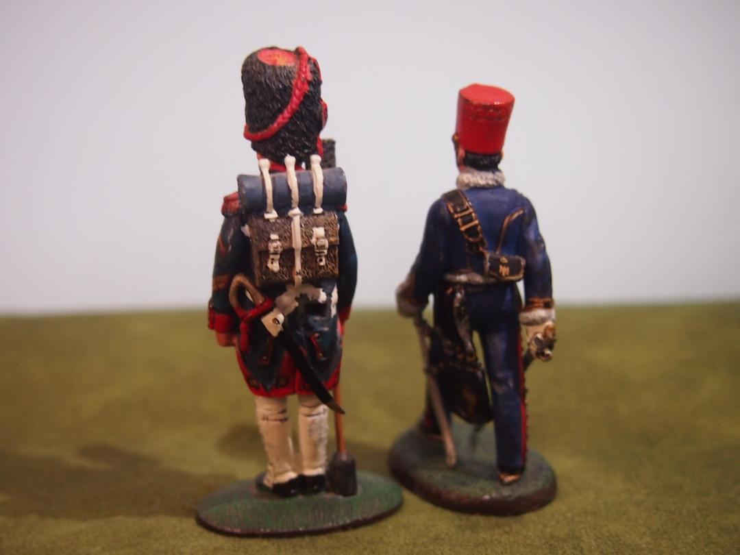 1/32 デル・プラド製　金属製フィギュア　大砲　ナポレオン戦争時代　仏国軍側