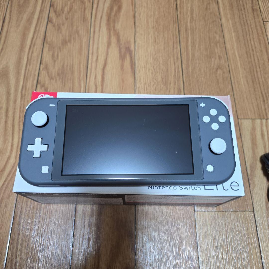 Nintendo Switch Lite グレー 本体 充電器付き