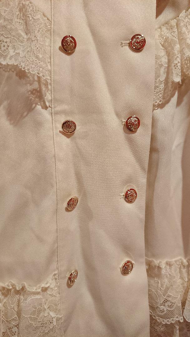 リボン付レースフリルコート | outlet | axes femme online shop