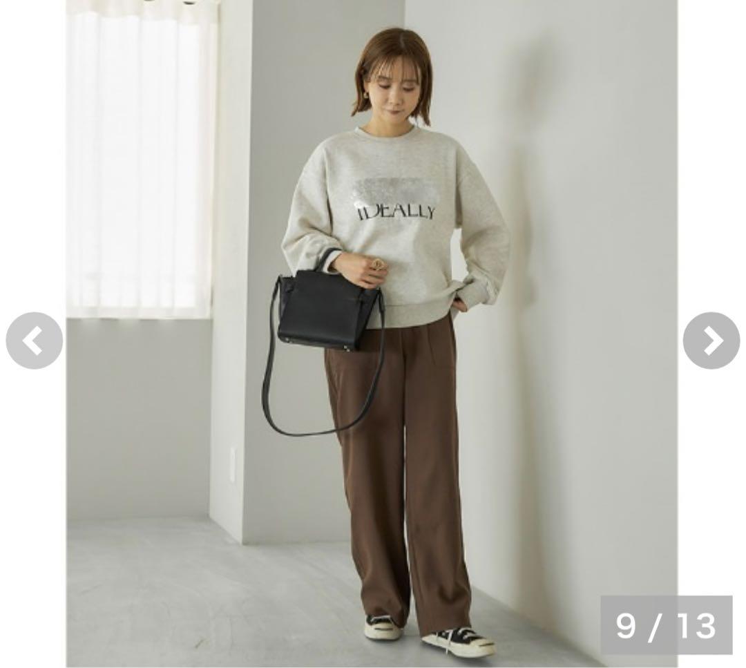 新品　しまむら　L 田中理奈　mysa ベイカーパンツ