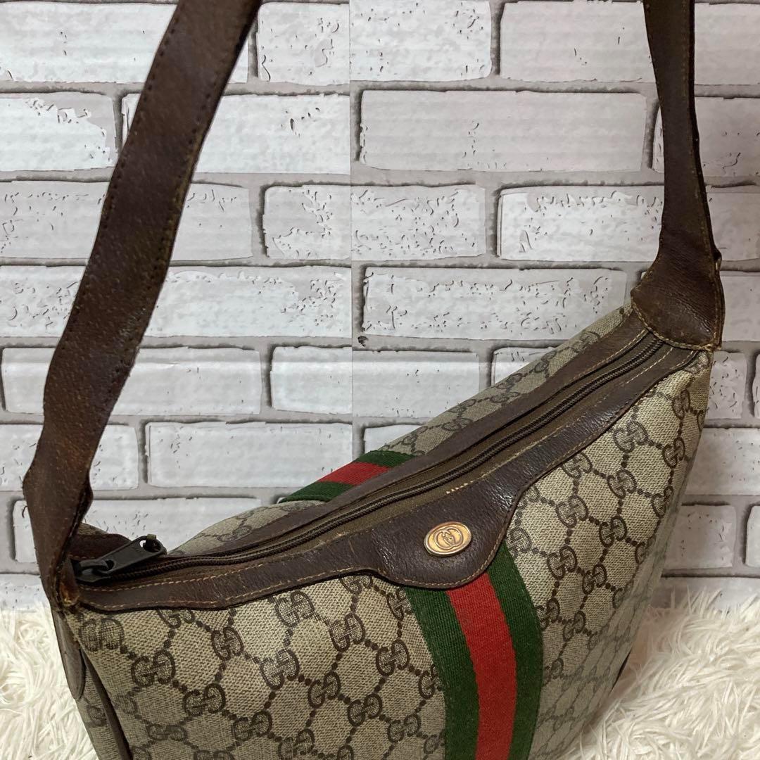 【極希少】 GUCCI グッチ ショルダーバッグ シェリーライン GG柄
