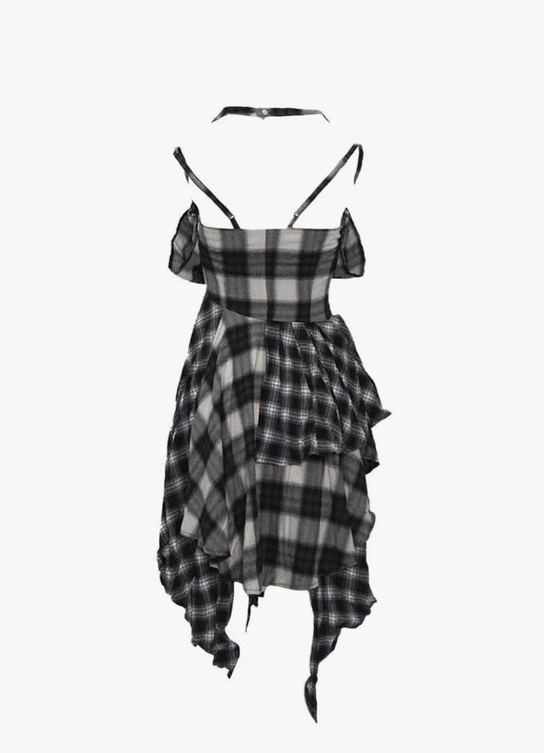 ワンピース S layered dress bug check