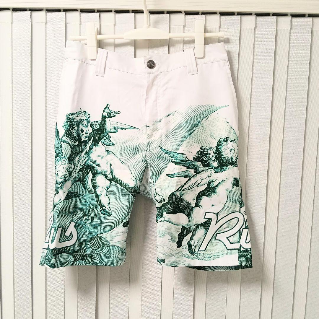 新品タグ付き未使用! ラッセルノ 天使グラフィック ショートパンツ