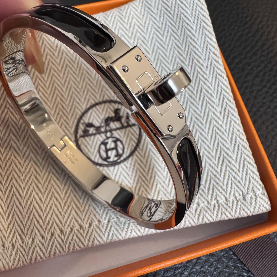 新品★HERMES エルメス　エナメルブレスレット 《ミニ・クリック・ケリー》