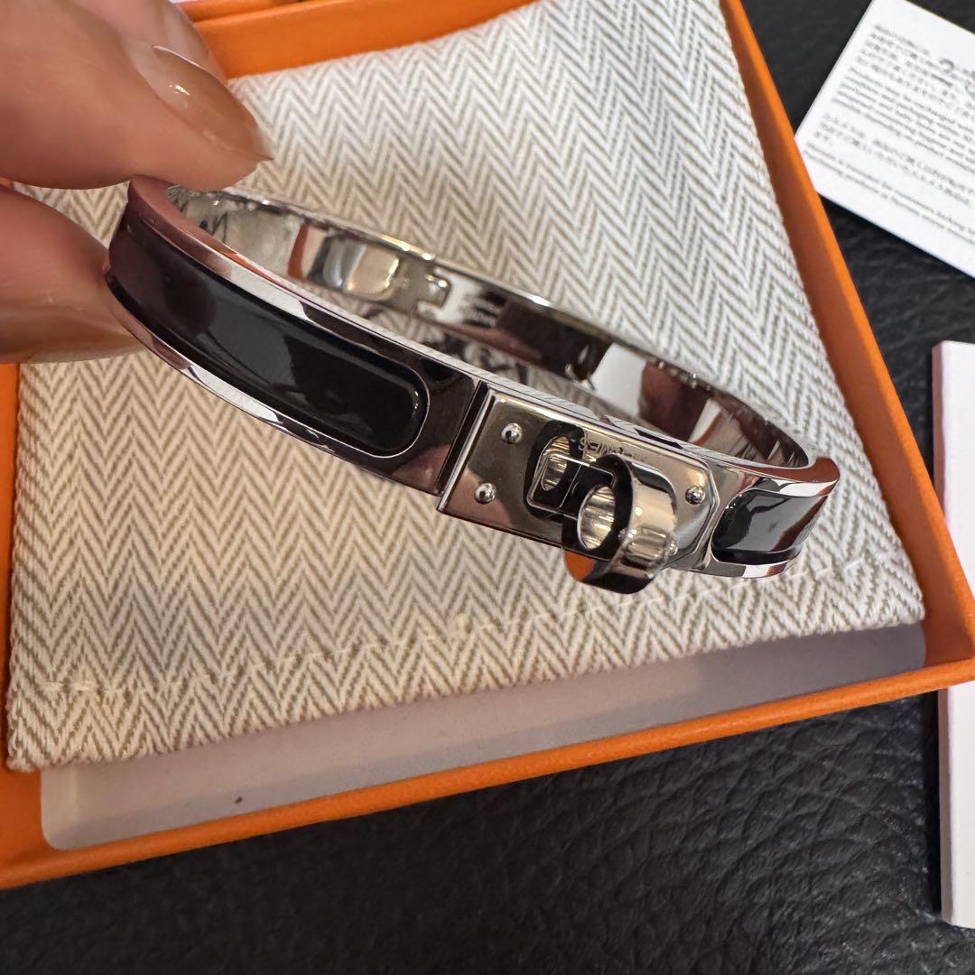 新品★HERMES エルメス　エナメルブレスレット 《ミニ・クリック・ケリー》