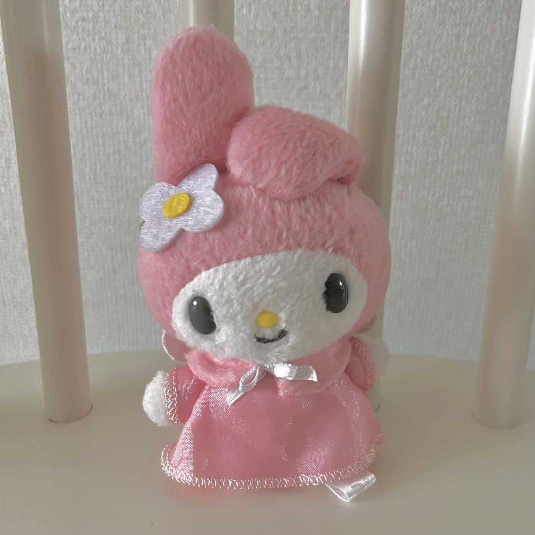 希少 美品 タグ有 マイメロ 天使 マスコット ぬいぐるみ ピューロランド限定 希少 美品 タグ有 マイメロ 天使 マスコット ぬいぐるみ
