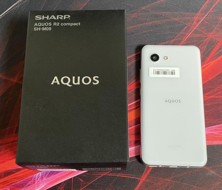 新品☆AQUOS R2 Compact SH-M09 ホワイト SIMフリー