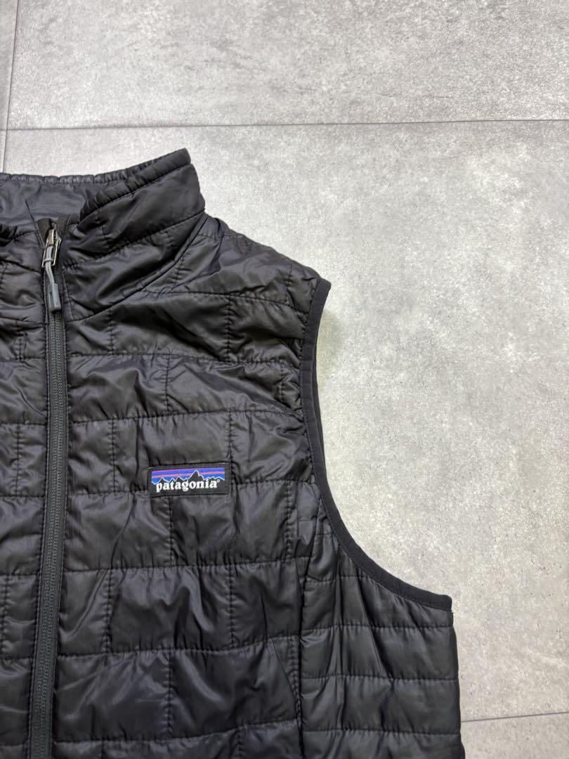 patagonia パタゴニア ナイロンベスト キルティング ブラック 黒