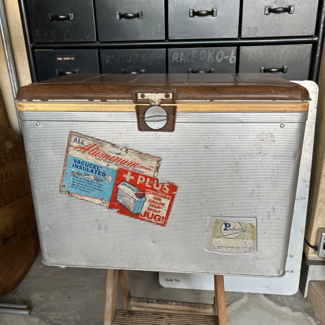 U.S.A ヴィンテージ poloron ポロロン クーラーボックス 収納