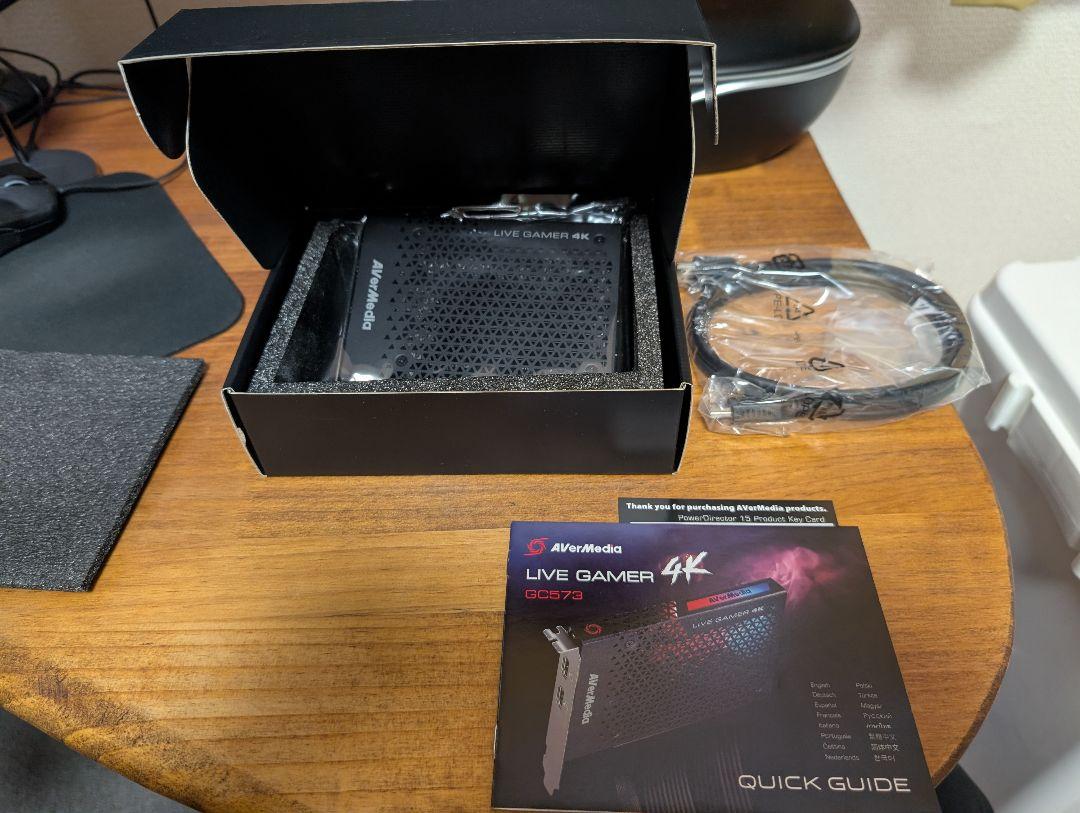 AVerMedia LIVE GAMER 4K キャプチャカード(GC573)