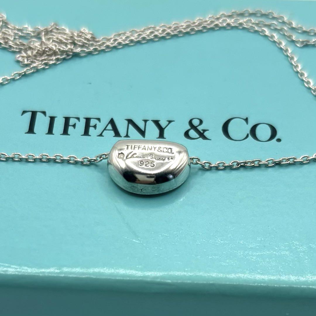 美品！Tiffany & Co. 925シルバー ビーンズネックレス2センチ Tiffany & Co. - ティファニー TIFFANY ネックレス ビーンズ