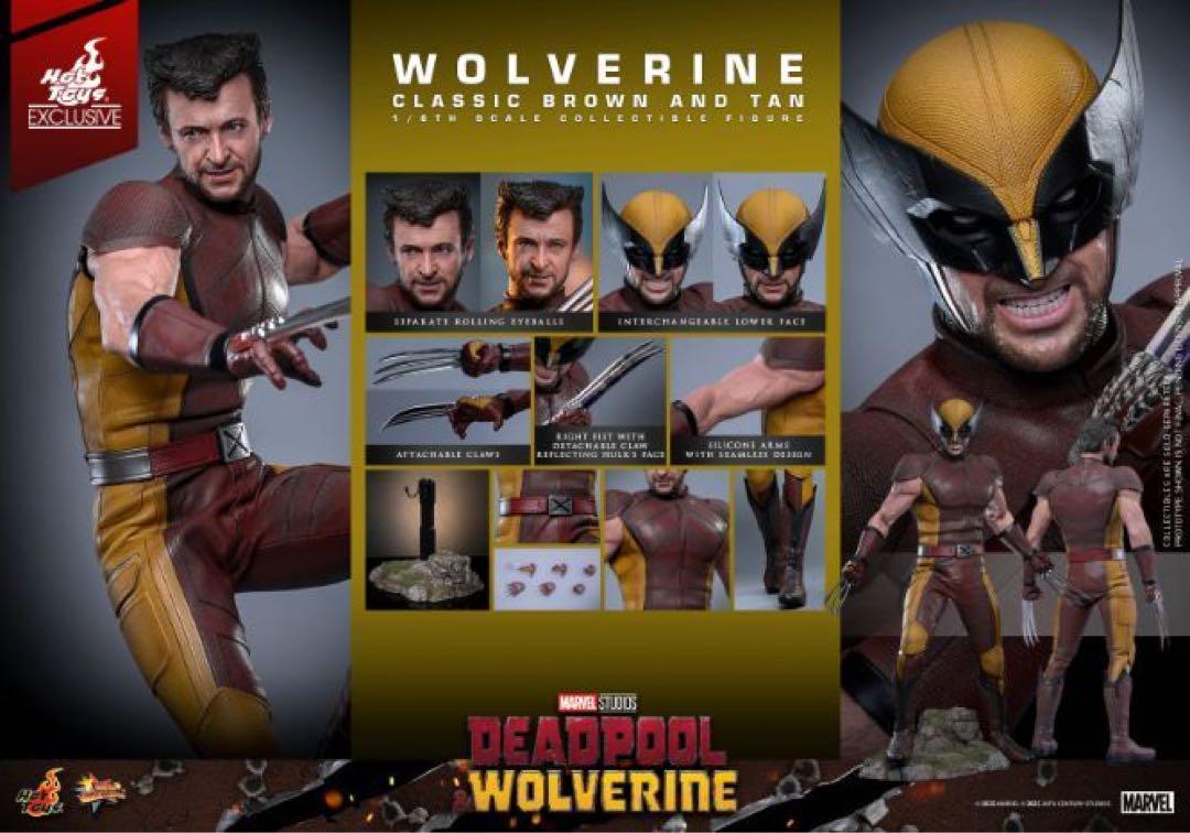 ホットトイズ MMS831 ウルヴァリン（ブラウンスーツ） Wolverine