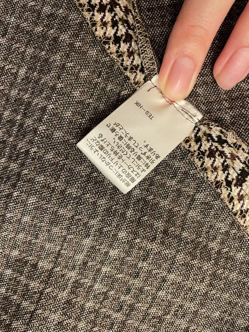 foufou checked skirt “chidori”