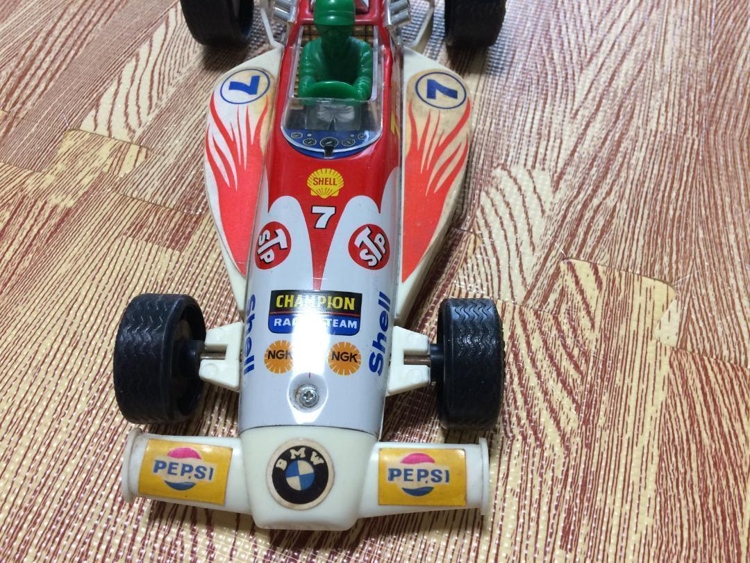 【在庫僅少】 レトロ ヴィンテージ 日本製 レーシングカー車 ブリキ玩具 ミニカー