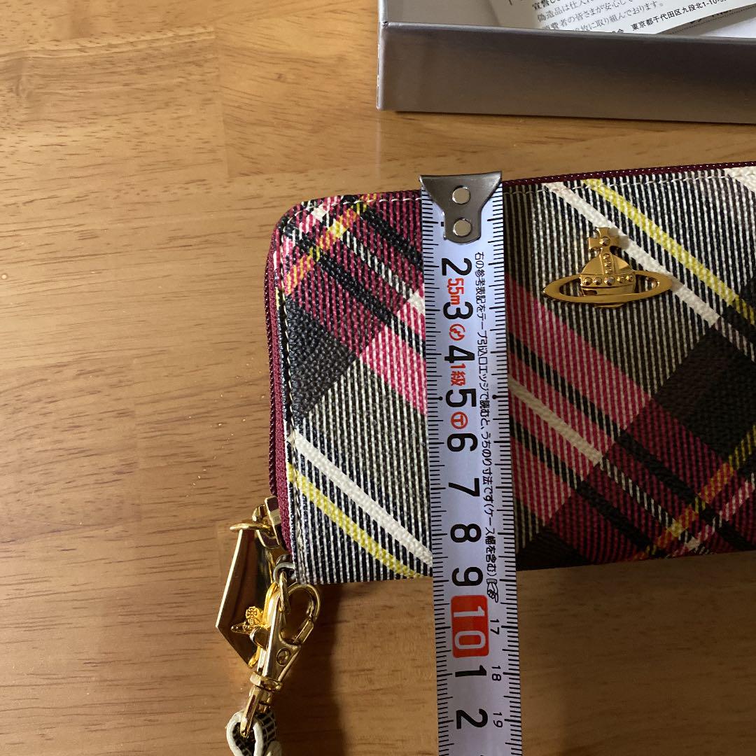 まゆ様専用 westwood財布チェック 箱有り 9O06E-m51124022499 vivienne 定番正規店