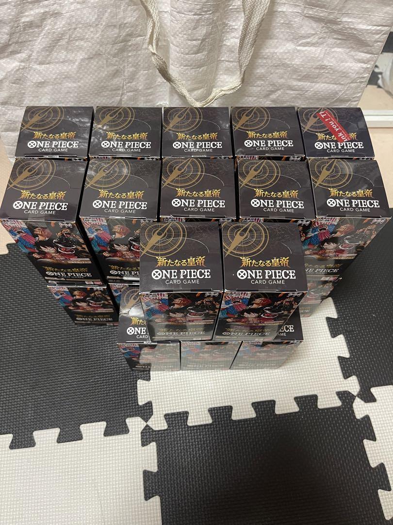 【新品未開封】ワンピースカード 新たなる皇帝 30BOX OP-09 テープ付き