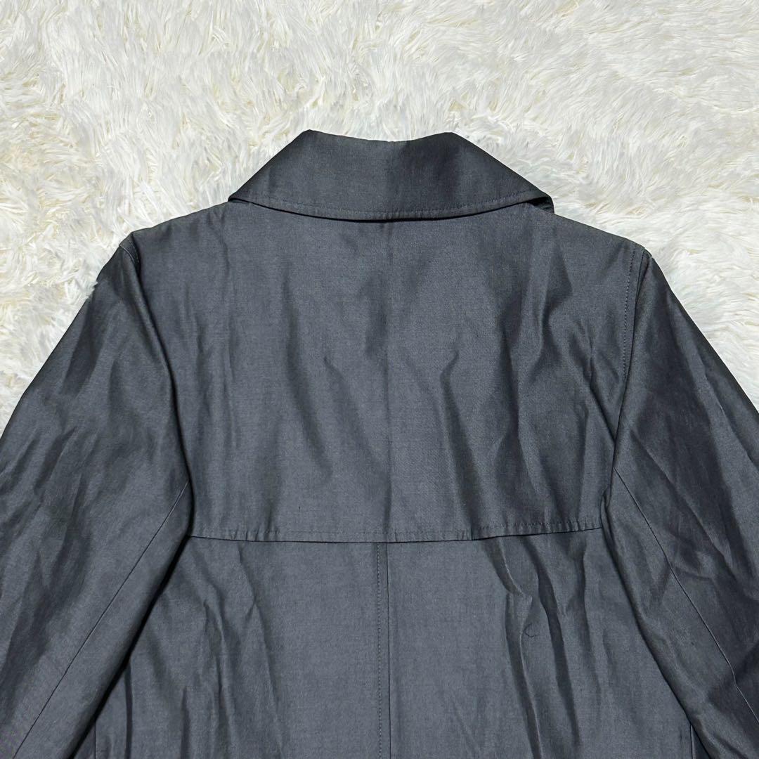 極美品　Burberry ロンドン　トレンチコート　グレー　メンズ　L