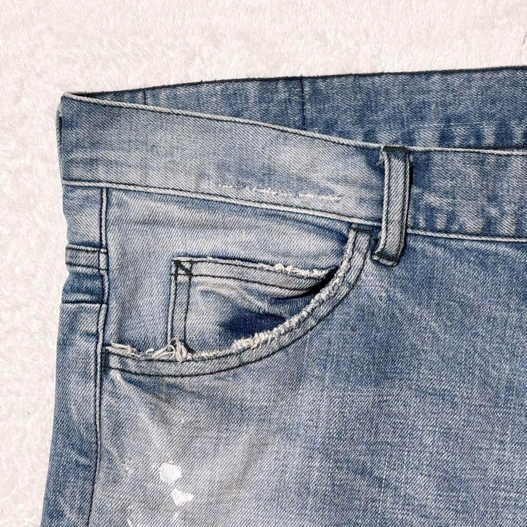 ストラム セルビッチ クラッシュ ストレッチ デニム STC064-03