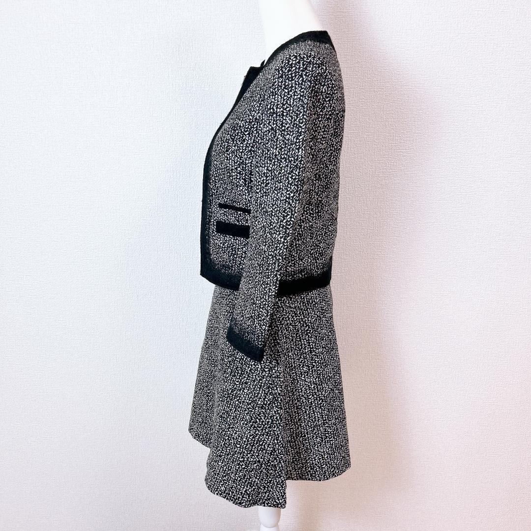 【美品】23区　ツイード　セットアップスカート　スーツ　36/38 ■